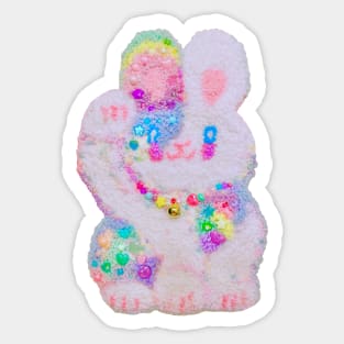 maneki usagi Sticker